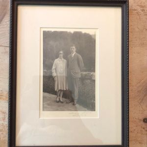 EUC Rebecca Pollard Matted Vintage Photo